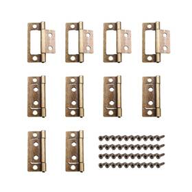 T Tulead 680577986527 Antique Cabinet Hinges 2-inch Bronze Hinge Non-mortise Interior Door Hi
