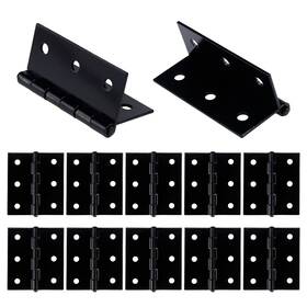 T Tulead 745128329526 Black Door Hinges Iron Cabinet Hardware Interior Gate