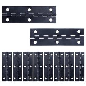 T Tulead 745678692743 Door Hinges Black Butt Narrow Iron Cabinet Oolbox Hinge War