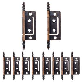 T Tulead 745678692828 Non-mortise Hinges Door Iron Butt Hinge Cabinet 3.26 Inch 0.94 Bro