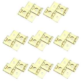 T Tulead 779605571511 Double Acting Hinges Iron Folding Screen Golden Cabinet