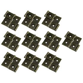 Add10081176 T Tulead Bronze Folding Double Hinges Acting Screen Door 2.1 Inch ×
