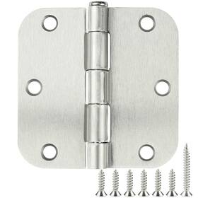 Tdchinges 882541462741 100 Pack Brushed Nickel Door Hinges Satin 3.5 Inch 3 1/2 Interior