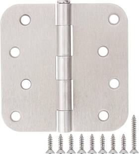 Tdc-22-rh4-5 Tdchinges Tdc-22-rh4-5/8r-sn3 3 Pack 4 Inch Door Hinges Brushed Nickel Interior/exterior Satin Nic