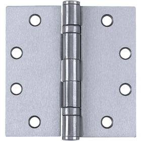 Hg100320 Tell Commercial Stainless Steel 4 Inch Square Ball Bearing Hinge With Removable