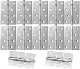 Ry0029 Teqinok 12 Pieces Of Silver 3-inch Door Hinges For Window Furniturewooden Box Chest