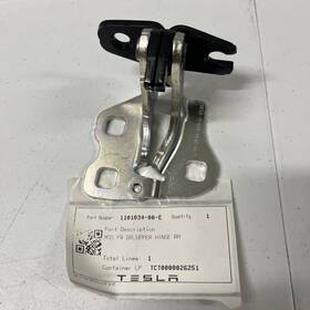 1101034-00-e Tesla New Oem Model 3 Front Rh Door Upper Hinge