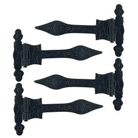 Thdcdh0007 Thdc 6inch T Hinge Set 4 Piece Gate Hinges For Wooden Fences Heavy Duty Barn H Inch