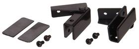 57068 The Hillman Group 008236219302 Glass Door Hinge Regular Mount Black 2-pack