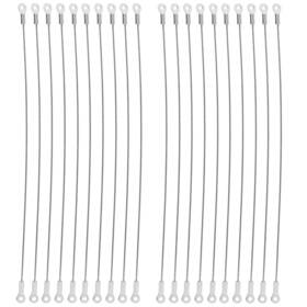 The Lord Of Tools 942343606133 20pcs 304 Stainless Steel Door Limiters Cabinet Restraint Rope For Closets