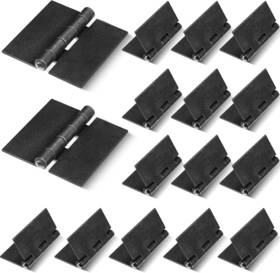 Gfa-therwen-1052 Therwen 16 Pcs Heavy Duty 3 Inch Weldable Hinges 12 Ga Long Lasting Steel Butt Hinge