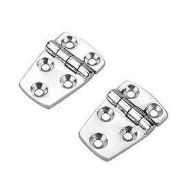 Thorn 608119329649 Boat Shortside Door Hinges Heavy Duty 316 Stainless Steel 1-1/2 Inch X 2-1/4 Pai