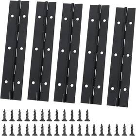 Tigerily 711181487978 5pcs 6inch Long Stainless Steel Continuous And Piano Hinges Cabinet Door Hi