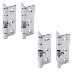 Ars0651 Tighall Spring Hinge Self Closing 3 Inch Length Stainless Steel Loaded Hinges For Cabine
