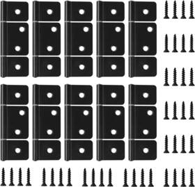 Tnitrib 705353995736 Three Leaf Non-mortised Hinge With Screws For Mobile Home And Rv Interior Furnitur