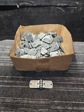 Todco 69035.0000 Qty 100 2 Inch X 6 Roll Up Door End Hinge Standard Silver