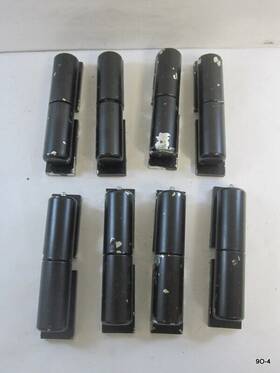 Bik10766 Top Parts Usa 8 Pack Heavy Duty Hinge Steel 7 Inch Barrel Weld-on For Metal Gates Door