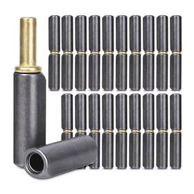 320483 Topdirect 20pcs Weldable Barrel Hinges 3-1/8 Inch X 1/2 Heavy Duty Carbon Steel
