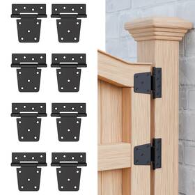 Hinge-8 Triple Deer Td-3.5 3.5 Inch Heavy Duty Gate Hinges Extra Thick For Wood Fence Barn