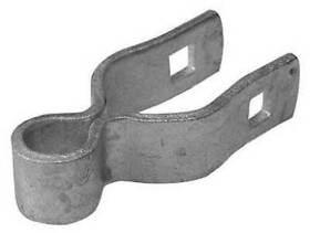 Tru Guard 644097286819 1-3/8 X 5/8 Galvanized Chain Link Fence Gate Frame Hinge Pack Of