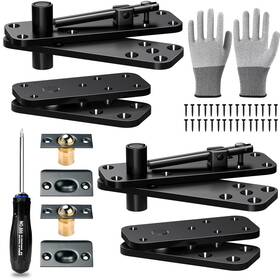 Jl-2pc Tuykay Hidden Door Hinge 573lb Load-bearing Stainless Steel Hinges For Doors