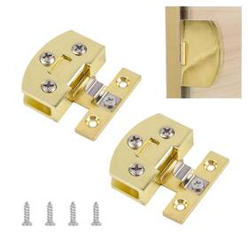 Uf-ha1024-g-us Ufurmate Door Hinge 2pcs Gold Unilateral Adjustable Glass Clamp Hinges Zinc Alloy