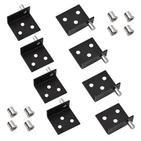Uf-ha1182-g-us Ufurmate Pivot Hinge 4 Sets Stainless Steel Concealed Shaft Cabinet Door Piv