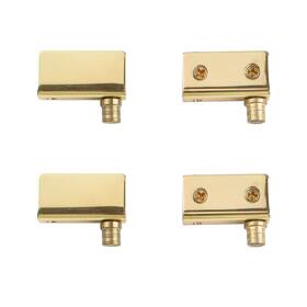Uf-ha1330-g-us Ufurmate Pivot Hinge 4pcs Frameless Glass Door Gold Hinges Stainless Steel Glas