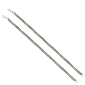 Urxirha 445033040068 2pcs Screen Door Springs Zinc Plated Steel Extension 15-inch