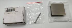 Cgtw1pbn Us Horizon 2 Inch Glass To Wall Mount Clip Clamp Screw Nickel