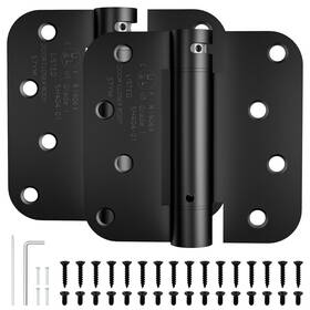 Usature Dh/sc/4/5/8/mb/2p 4 Inch Self Closing Door Hinges 5/8 Radius Corners Spring Loaded Hings