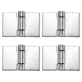 X0.12 Uxcell 639664231972 4 Pack Heavy Duty Weldable Hinges 2 Inch X2.95 Weld On Butt Hinge Silver