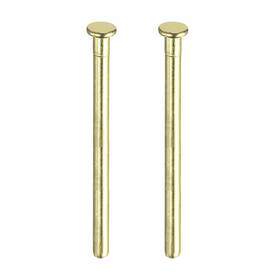 Uxcell 641832244219 2pcs 3.5 Inch Door Hinge Pin For Replacement Gold