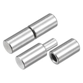 Uxcell 724708589031 Weld On Barrel Hinges 45mm X 12mm 304 Stainless Steel Hinge Pin 6 Pair