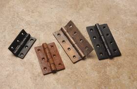 Van Dykes Restorers 097667054446 Heavy Duty Extruded Butt Hinge Oil Blackened 2 1/2 Inch