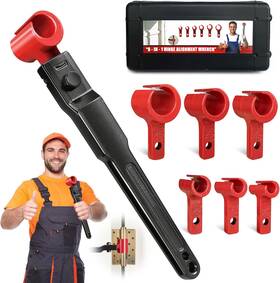 Vdsfand 445026353328 6 In 1 Door Hinge Adjustment Tool Kit Gap For Precise