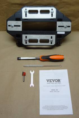 Sxrjl-2303 Vevor Door Hinge Jig Aluminum Alloy Woodworking Hole Opener Slotting Locator