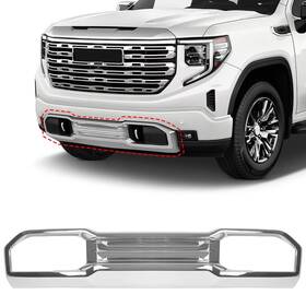 V-gcsl-23qgst-g-l Vlincar Front Lower Skid Plate Valance Compatible With Gmc Sierra 1500 2022 2023 2024