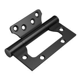 Voluka 782913256308 6 Pack Non-mortise Door Hinges - Easy To Install 4 Inch 3 Stainless Steel