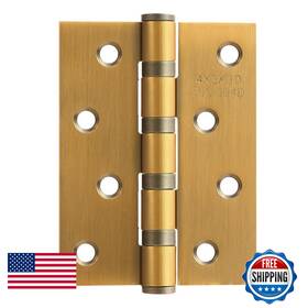 Voluka B0cp34gk6v 12 Pack Stainless Steel Door Hinges For Exterior Interior Doors 4in X