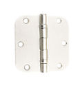 Vp21219-ab Vantage Point Industries Satin Nickel Door Hinges With Radius Corners