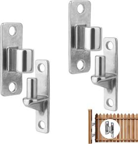 1028227 Wall Mount Heavy Duty Gate Hinge 2pcs For Farm 304 Stainless Steel Hardware