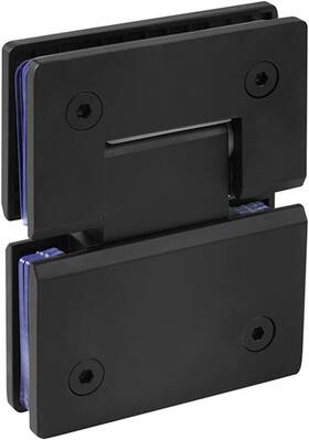 Wanlian 711181143409 Shower Door Hinge 180 Degree Hinges For Glass Doors Frameless