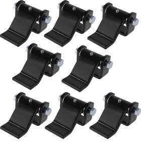 Warrenau 718174108728 8 Pack Weld On Dump Trailer Hinges For Door Steel Truck Gate Hinge Heavy Duty