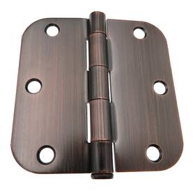 Da3012bz Warwick 3 Pack 1/2 Inch Door Hinge 5/8 Radius Corner Bronze