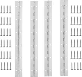 Wencheng 705353065385 4pcs Piano Hinge 12 Inch Heavy Duty Stainless Steel Continuous And Pia