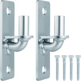 Wenhuali-0248 Wenhuali 445015219277 Wall Mount Gate Hinges 2 Pack Farm And Chain Link With 5/8ftft Pin Heav
