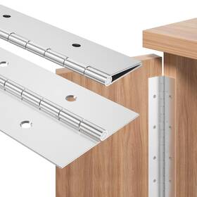 Wenquit 753848813881 Wide Piano Hinges 24inch X 2inch 2pcs Heavy Duty Stainless Steel Hinge Wit