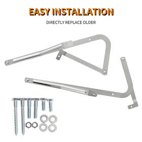 Werner 051751062854 55-1 Attic Ladder Replacement Hinges