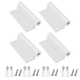 2579475 Wfcyx 4 Pcs L 3 Inch X W 1-5/8 Wide Lower Screen Door Leaf Hinge With Screws